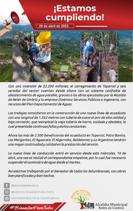 Estamos Cumpliendo Abril 2023 Estamos Cumpliendo Abril 2023